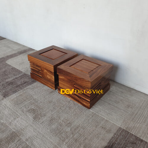 sofa go huong xam van go moc noi bat