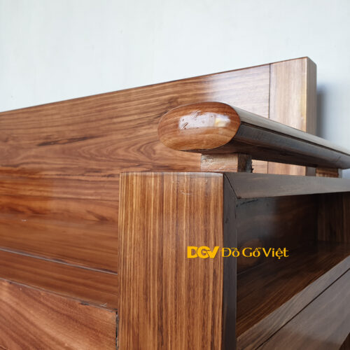 sofa go huong xam van go moc noi bat