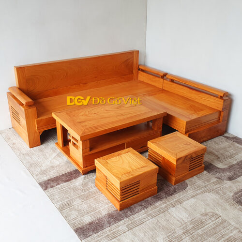 sofa go do 4 mon gia re binh dan