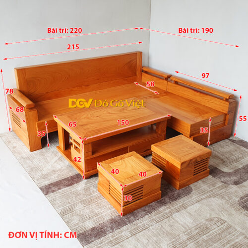 sofa go do 4 mon gia re binh dan