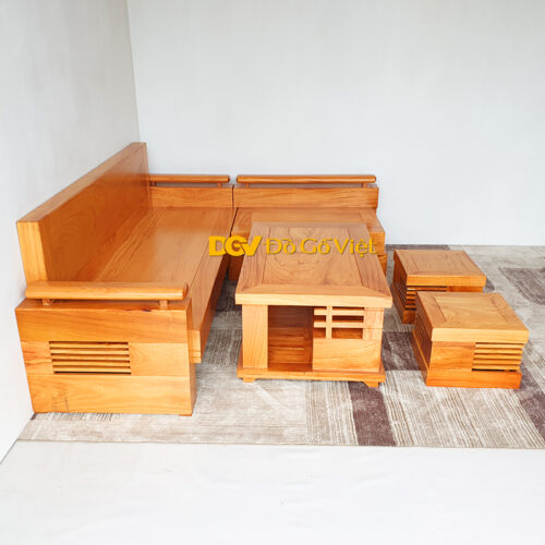 sofa go do 4 mon gia re binh dan