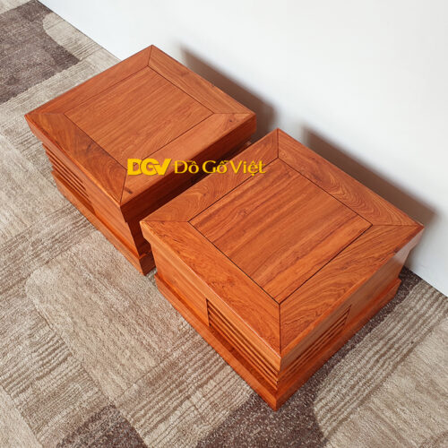 sofa phong khach nho 5mon go huong da