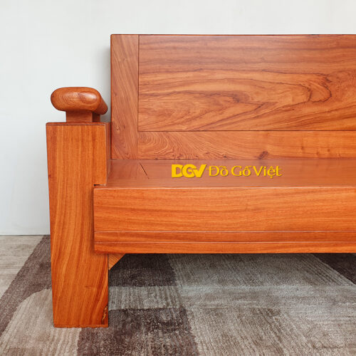 sofa phong khach nho 5mon go huong da