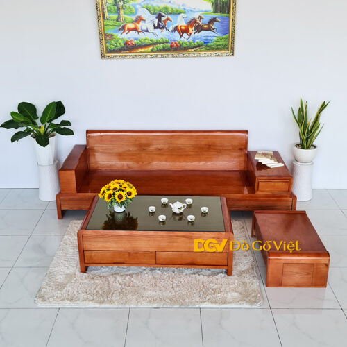 sofa go soi mau nau nho kich thuoc 240 x 180cm